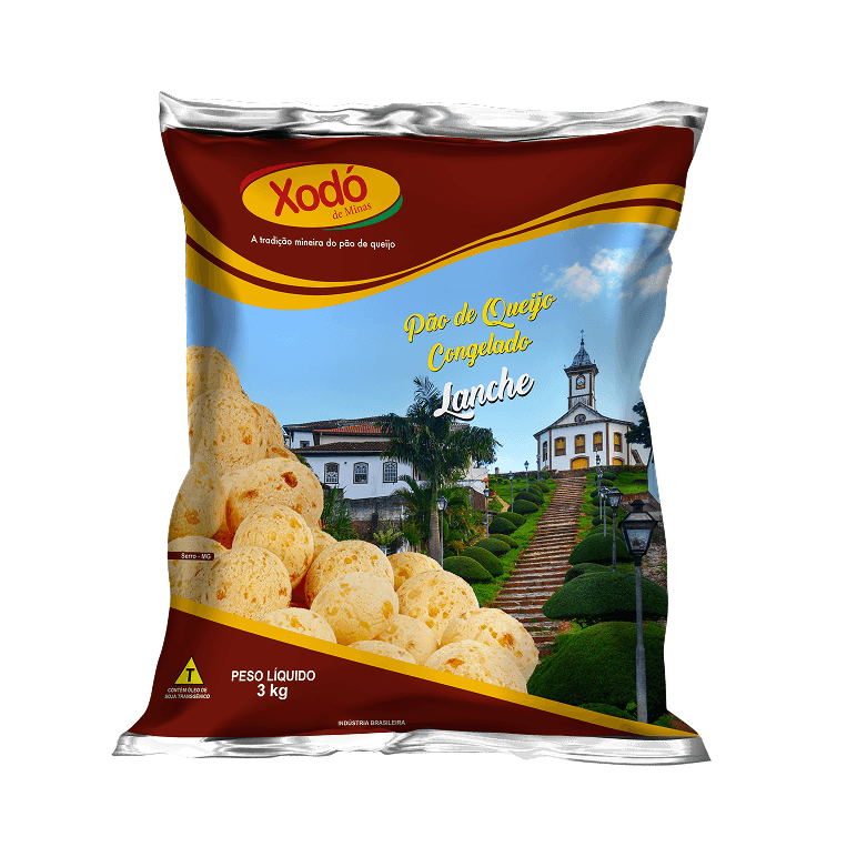 Pão de Queijo Lanche | Xodó de Minas – Sabor que Alimenta e Aconchega | 3KG