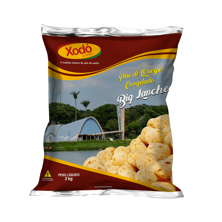 Pão de Queijo Big Lanche | Xodó de Minas – O Maior, Mais Saboroso e Mineiro | 3KG